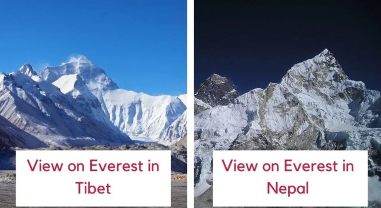 Everest Base Camp: Nepal or Tibet?
