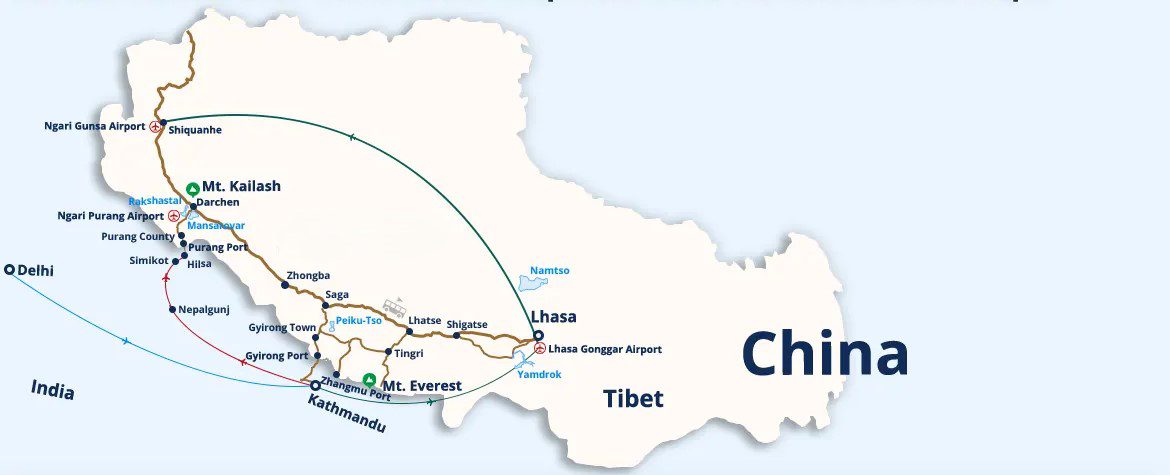 Where Is Mount Kailash and How to Get There: Tibet Route Guide Experience Tibet Where Is Mount Kailash and How to Get There: Tibet Route Guide