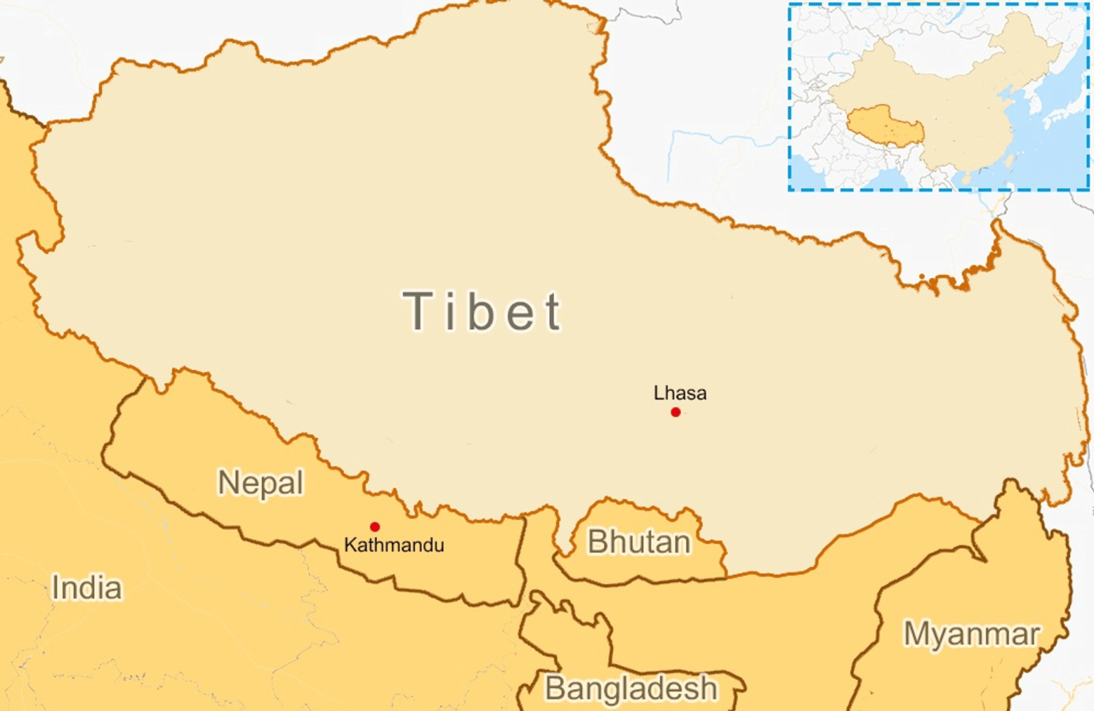 Planning a Trip? Check Out This Comprehensive Plateau of Tibet Map ...