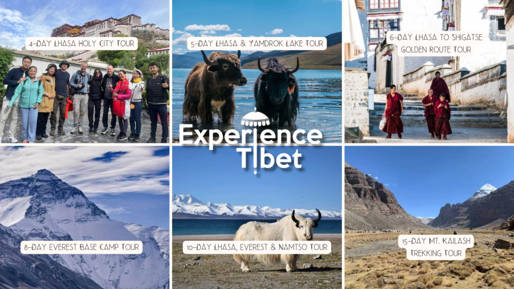 6 small group tour packages offered by Experience Tibet