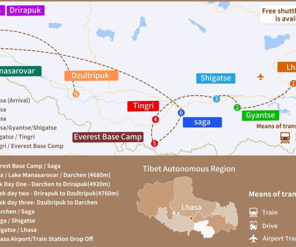 15-Day Mt Kailash Kora Trek with Everest Base Camp | Permits Included